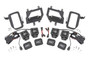 Rough Country 70831 - LED Light Kit - Fog Mount - Dual 2 inch Black Pairs - SAE - Ford F-150 (15-17)