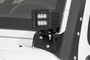 Rough Country 70903BL - 2 Inch Black Series LED Light Pods - Spot - Square