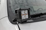 Rough Country 70798 - LED Light Kit - Ditch Mount - 2 inch Black Pair - Amber DRL - Toyota 4Runner (10-24)