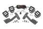 Rough Country 70836 - LED Light Kit - Ditch Mount - Dual 2 inch Black Pairs - Flood - Toyota Tundra (14-21)