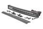 Rough Country 72930BDA - 30 Inch Black Series LED Light Bar - Curved - Dual Row - Amber DRL