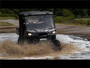 Rough Country 97004 - LED Light - Bumper Mount - 12 inch Black Single Row - White DRL - Can-Am Defender HD 8/HD 9/HD 10