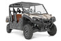 Rough Country 98242040 - Vented Full Windshield - Scratch Resistant - Yamaha Viking