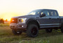 Rough Country A-F11811-G1 - Fender Flares - Defender - G1 Absolute Black - Ford F-150 2WD/4WD (2015-2020)