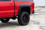 Rough Country A-C11612-GBA - Fender Flares - Defender - 5'9 inch Bed - GBA Black - Chevy Silverado 1500 (14-18 & Classic)