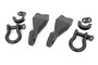 Rough Country RS155 - Tow Hook Brackets - D-Ring Combo - Chevy Silverado 1500 2WD/4WD (2019-2024)