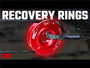 Rough Country RS180 - 6.5 inch Winch Recovery Ring - 41000LB Capacity
