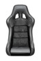 Sparco 008012RPNRGR - Seat QRT Performance Leather/Alcantara Black/Grey