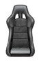 Sparco 008012RPNR - Seat QRT Performance Leather/Alcantara Black (Must Use Side Mount 600QRT)