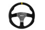 Sparco 015R330PSO - Steering Wheel R330B Suede w/ Button