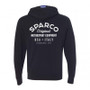Sparco SP04800NR1S - Sweatshirt ZIP Garage BLK - Small
