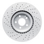 R1 Concepts RCE-63151 - GEOSPEC Coated Rotor - Drilled and Slotted