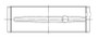 ACL 7M1512H-.025 - BMW B58B30/S58B30 3.0L Inline 6 .025mm Oversized Main Bearings