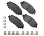Akebono ACT2076 - Brake Pads - ProAct Ultra-Premium - Front - Hardware Included - Various Toyota / Lexus Applications 2018-22 - Set of 4