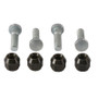 All Balls Racing 85-1037 - 06-13 Kawasaki KVF650 I Brute Force Wheel Stud & Nut Kit Front
