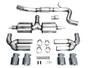 AWE 3015-42897 - 22-24 Audi 8Y S3 Touring Edition Exhaust - Chrome Silver Tips