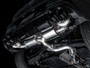 AWE 3015-43658 - MK8 Volkswagen Golf R 3in Touring Edition Quad Exhaust - Diamond Black Tips