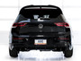 AWE 3015-43658 - MK8 Volkswagen Golf R 3in Touring Edition Quad Exhaust - Diamond Black Tips