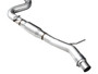 AWE 3015-43658 - MK8 Volkswagen Golf R 3in Touring Edition Quad Exhaust - Diamond Black Tips