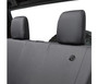 Bestop 29281-35 - Jeep Wrangler Seat Covers For Jeep 2008-2012 Wrangler JK 4 Door Rear Premium Vinyl Fabric Black Diamond