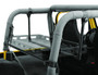 Bestop 41406-01 - HighRock 4x4 Cargo Rack Bracket Kit For Jeep 1992-1995 Wrangler YJ Black