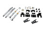 Belltech 646SP - LOWERING KITS  Front And Rear Complete Kit W/ Street Performance Shocks 2007-2013 Chevrolet Silverado/Sierra ((All Cabs), 2WD/4WD) +1 in. to -2 in. F/4 in. R drop W/ Street Performance Shocks