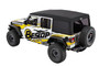 Bestop 54725-17 - Supertop Ultra Squareback Soft Top For Jeep 2018-Current Wrangler JL 4 Door Black
