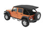 Bestop 54724-17 - Supertop Ultra Squareback Soft Top For Jeep 2007-2018 Wrangler JK 4 Door Black