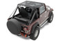 Bestop 52508-11 - Jeep CJ7 Bikini Top Traditional Bikini Top For Jeep 1976-1986 CJ7 Mesh