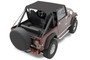 Bestop 52508-01 - Jeep CJ7 Bikini Top Traditional Bikini Top For Jeep 1976-1986 CJ7 Black Crush