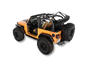 Bestop 54930-35 - Jeep Wrangler Trektop Glide Slantback Soft Tops For Jeep 2018-Current Wrangler JL 2 Door Black Diamond