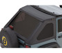 Bestop 58223-35 - Window Replacement Set For Jeep 2007-2018 Wrangler JK 4 Door Fits Trektop 56823 Black Diamond