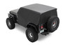 Bestop 81044-01 - All Weather Jeep Trail Cover For Jeep 2007-2018 Wrangler JK 2 Door Black