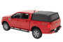 Bestop 77332-35 - Supertop Truck Bed Cap 2 For Ford 2019-2024 Ranger 5.0 Foot Black Diamond PVC Coated Sailcloth No Drill