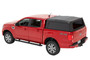 Bestop 77332-35 - Supertop Truck Bed Cap 2 For Ford 2019-2024 Ranger 5.0 Foot Black Diamond PVC Coated Sailcloth No Drill