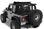 Bestop 80101-35 - Jeep Wrangler Halftop Soft Tops For Jeep 2018-Current Wrangler JL 2 Door Black Diamond Bestop 80101-35 - Jeep Wrangler Halftop Soft Tops For Jeep 2018-Current Wrangler JL 2 Door Black Diamond