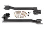BMR SFC321H - 74-81 GM 2nd Gen F-Body Bolt-On Subframe Connectors - Black Hammertone