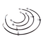 Chase Bays CB-H9200DRUM-FRNTFW - 92-00 Honda Civic/del Sol (w/Rear Drum) Caliper Brake Lines - Front Lines