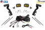 Diode Dynamics DD7937 - Stage Series 2 Inch LED Ditch Light Kit for 2024-Present Toyota Tacoma, Pro Yellow Combo