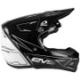 EVS HE21T3P50-WH-L - T3 Pinner Helmet 50-50 Black/White Youth - Large