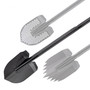 Go Rhino XG-RS50010T -   - Xventure Gear - Spade Stackable Shovel - Textured Black