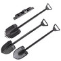 Go Rhino XG-RS50100T -  - Recovery Shovel Kit W/XRS/SRM Mounting Bracket - TextBlck