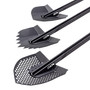 Go Rhino XG-RS50100T -  - Recovery Shovel Kit W/XRS/SRM Mounting Bracket - TextBlck