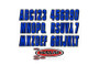 Hardline BLBLK320 - Boat Lettering Registration Kit 3 in. - 320 Blue/Black