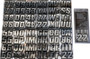 Hardline CHBLK500 - Snowmobile Lettering Registration Kit 2 in. - 500 Chrome/Black