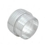 ICT Billet AN627-48-40A - 3in to 2.5in Hose Barb Reducer Coupler Adapter