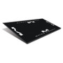 Matrix Concepts M40-101 - M40 Carpeted 3.5 Foot X 7 Foot Mat - Black/White