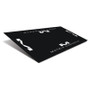 Matrix Concepts R1-107 - R1 Rubber 3MM 3 Foot X 6 Foot Floor Mat - Black/White