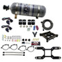 Nitrous Express 66442-12 - Dry Quad Stage Billet Crossbar Plate System 100-2000hp (4150Flange) w/12lb Bottle