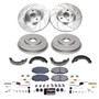 PowerStop K15259DK - Power Stop 08-14 Scion xD Front and Rear Z23 Evolution Brake Kit